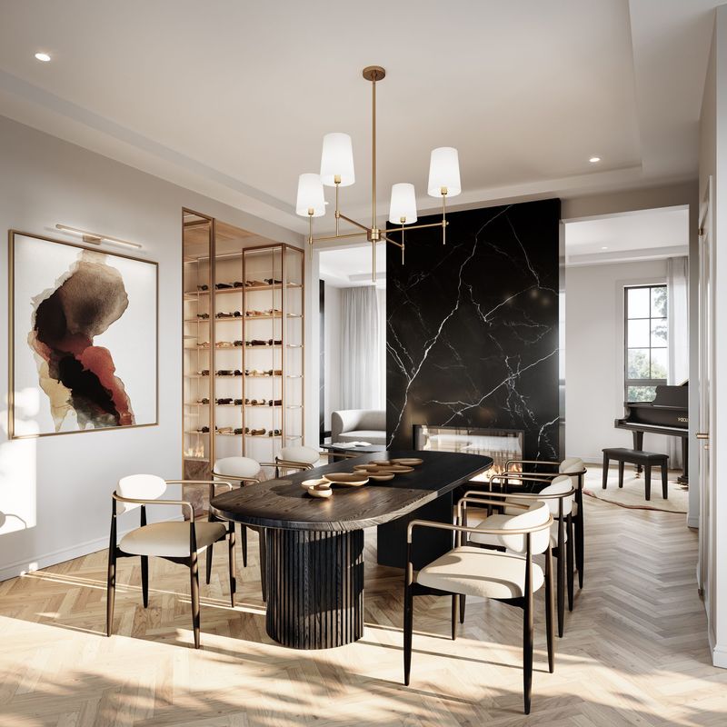 The Everleigh · Great room, artist’s concept