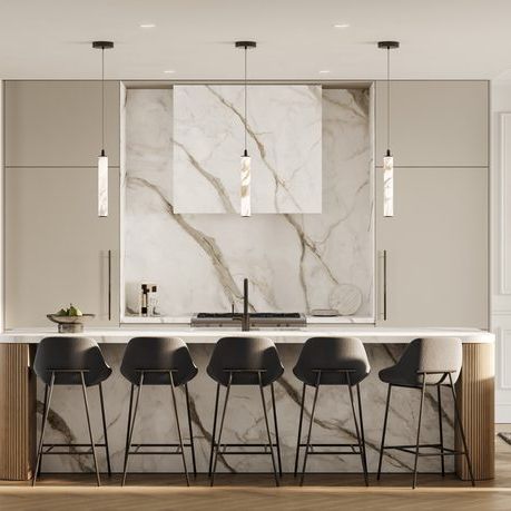 The Hammond · Dining and kitchen, artist’s concept